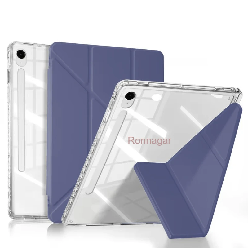 Premium Y Fold Tablet Case - Enhanced Magnetic Closure and Sleek Design