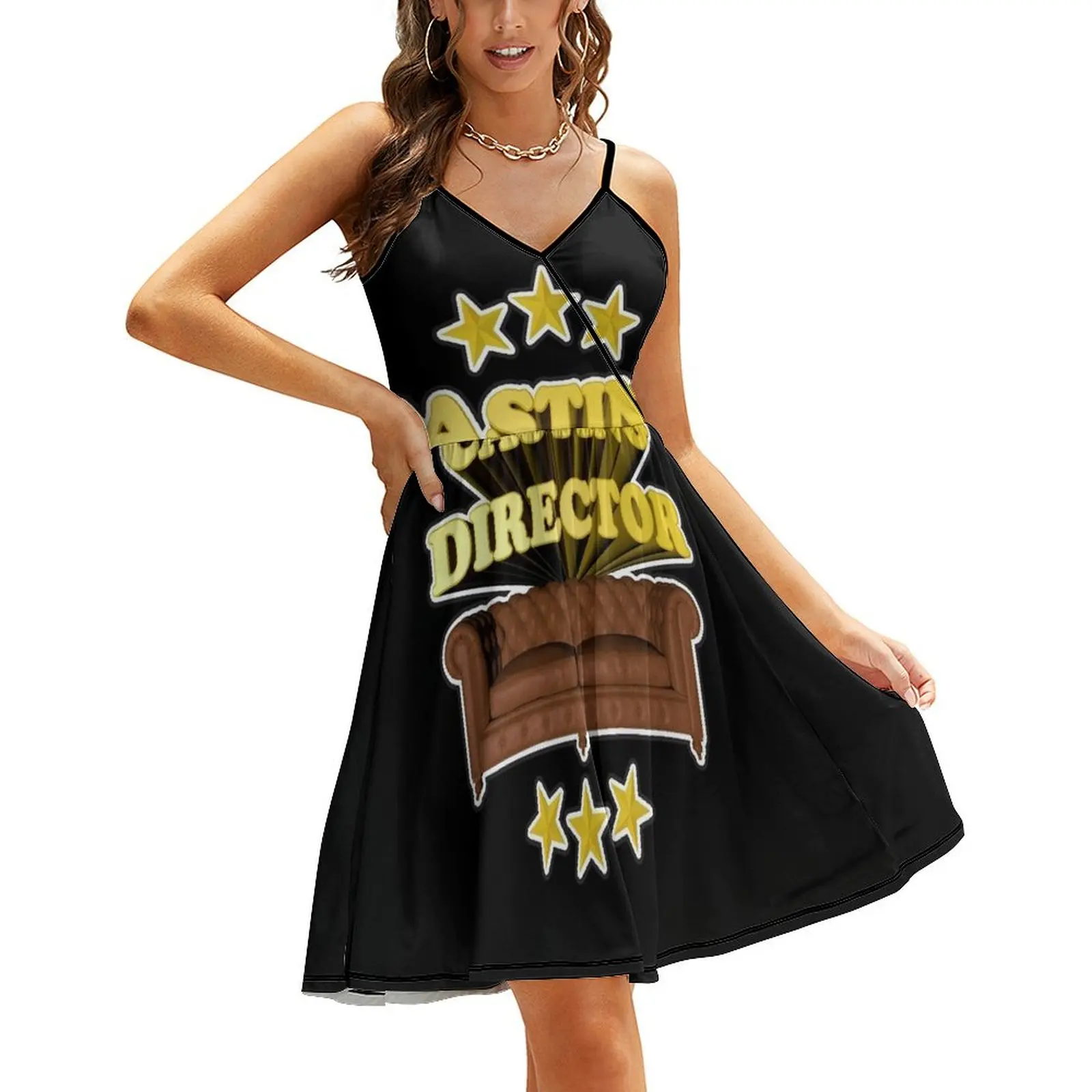 

Casting Director Casting Couch Sling Dress birthday dress for women Woman fashion sexy short dresses daring