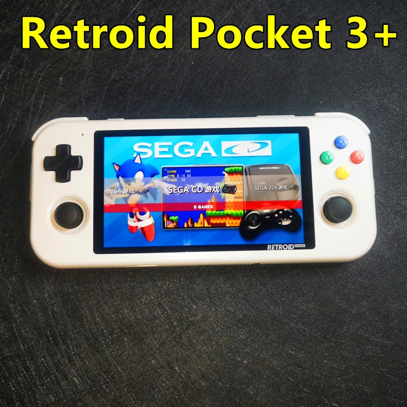 Купить: Портативная игровая консоль Retroid Pocket 3 + 4,7 дюйма, 4 Гб ...