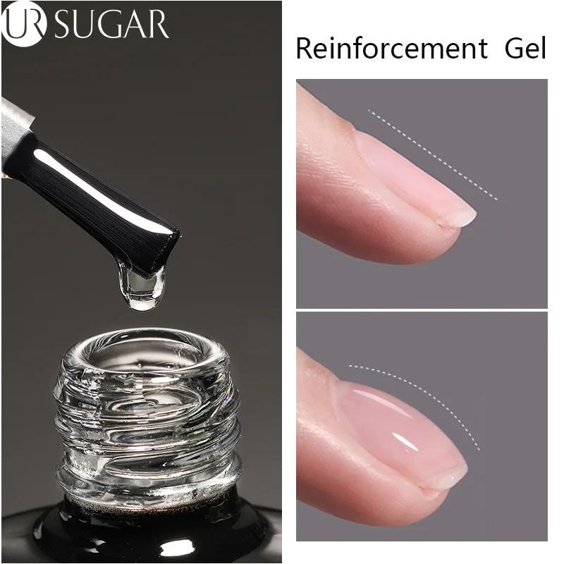 UR SUGAR 7ml Reinforcement Gel Nail Polish Function Gel Base Gel Top Coat Dehydrator Nail Art Manicure Nail Gel Remover