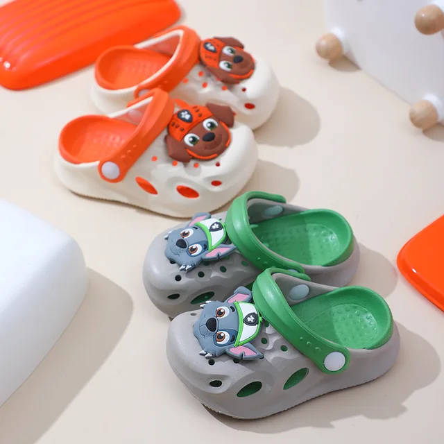 crocs enfant  Sandales Pat'Patrouille pour enfants, chaussures de diversification de l'eau – Image 4