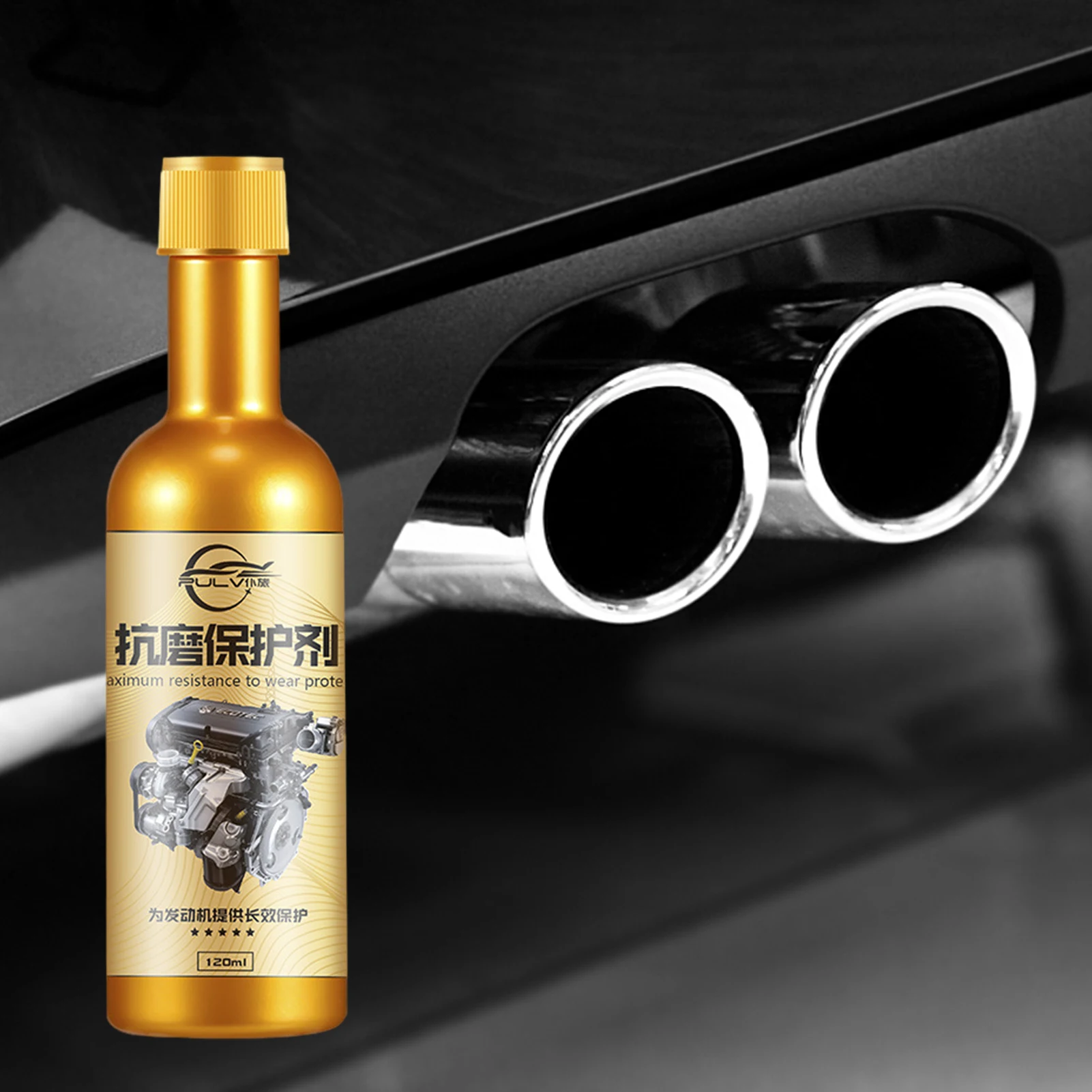 120ml Car Fuel Additives Catalytic Converter Cleaners Removal Carbon