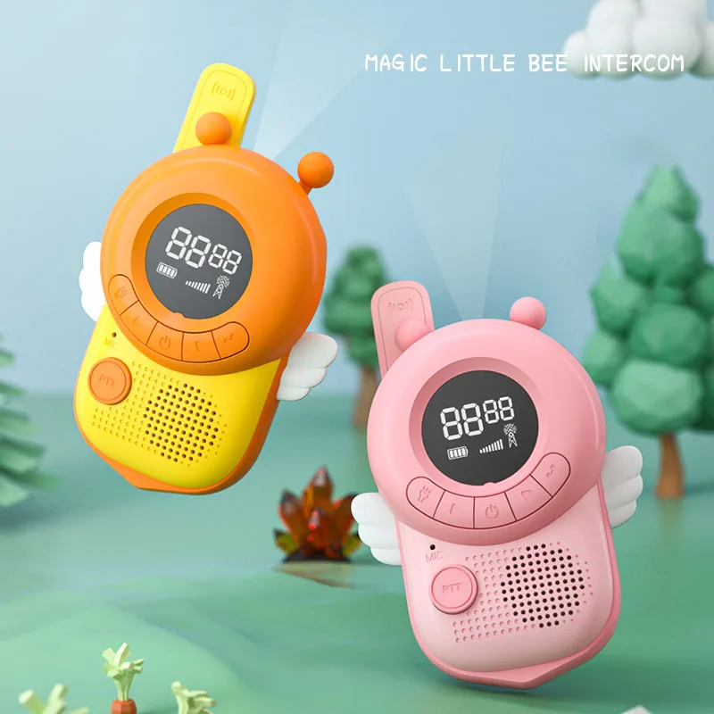 Intercom Walkie Talkie Kids Child Mini Toys Portable Two-Way Radio Electronic Handheld Kids Two-Way Radio