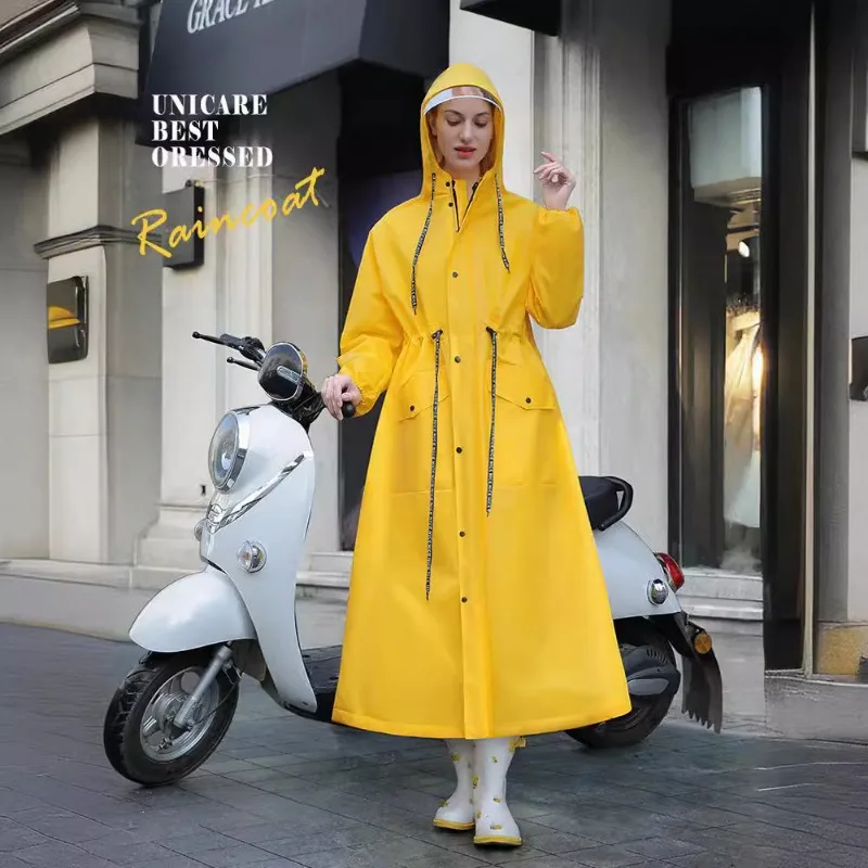 Waterproof Raincoat Tourism Outdoor Hiking Rain Poncho Raincoat Hooded Rain Coat Дождевик Женский