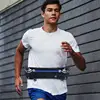 Hydration Belt Running Waist Bag Sports Waist Pouch Running Waist Bag Casual Bag Reflective Belt Bag For Running Hiking Camping 2