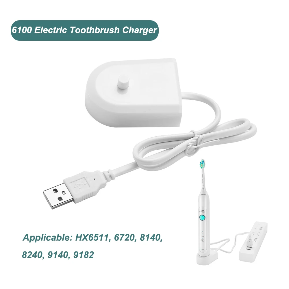 USB Electric Toothbrush Charging Cradle Philip HX6000/HX8000/HX9000 Series Travel Charger Dock Toothbrush Charging Stand