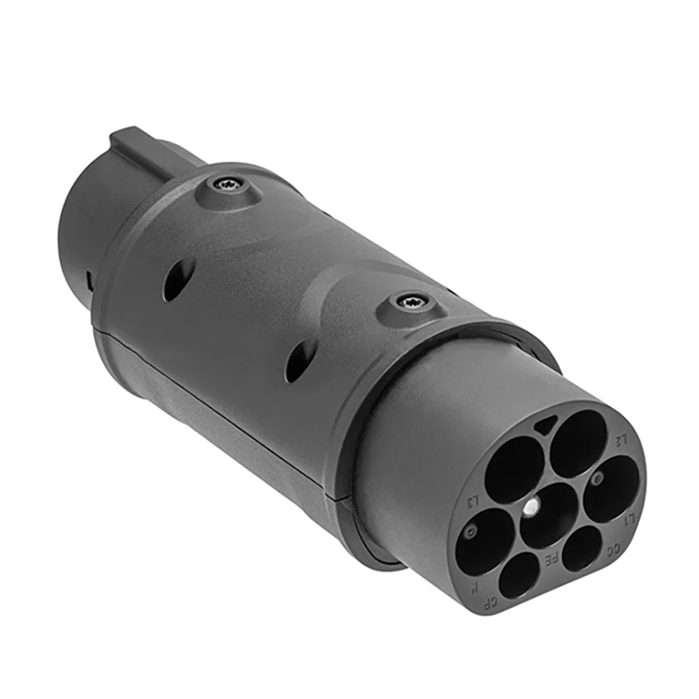 EV Adapter 32A SAE J1772 Adapter Electric Vehicles Charging EV Connector Socket Type 1 to Type 2