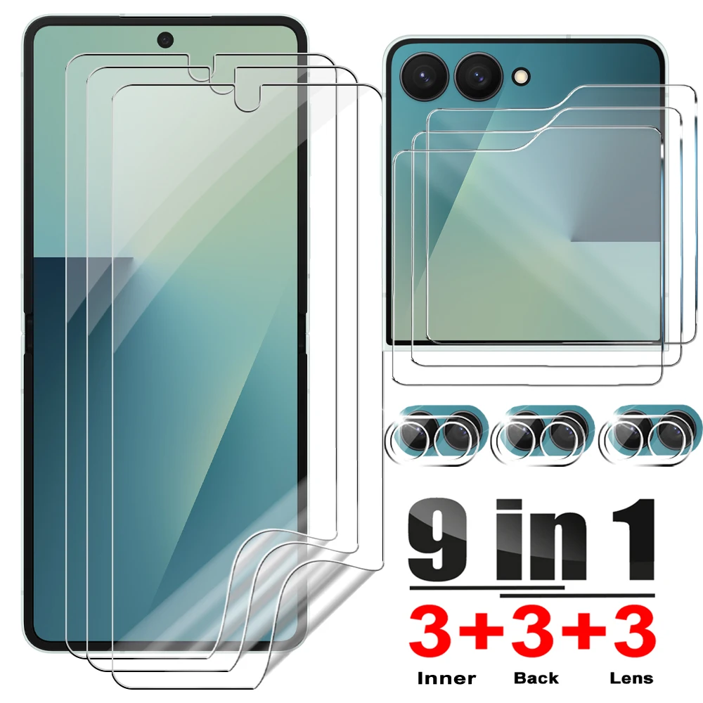 Premium Full Coverage Tempered Glass Screen & Camera Protector Set