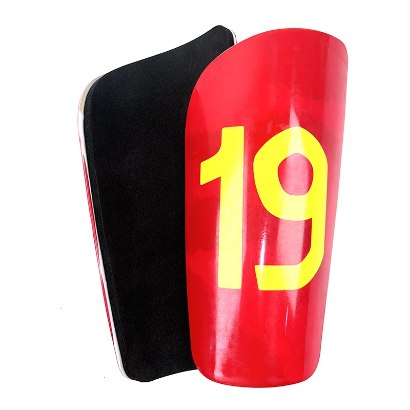 Shin Guards for Children and Adults, Soccer Training Accessories, Leg Guards, Football Player Gift, Number 17, 19, Hot Sale
