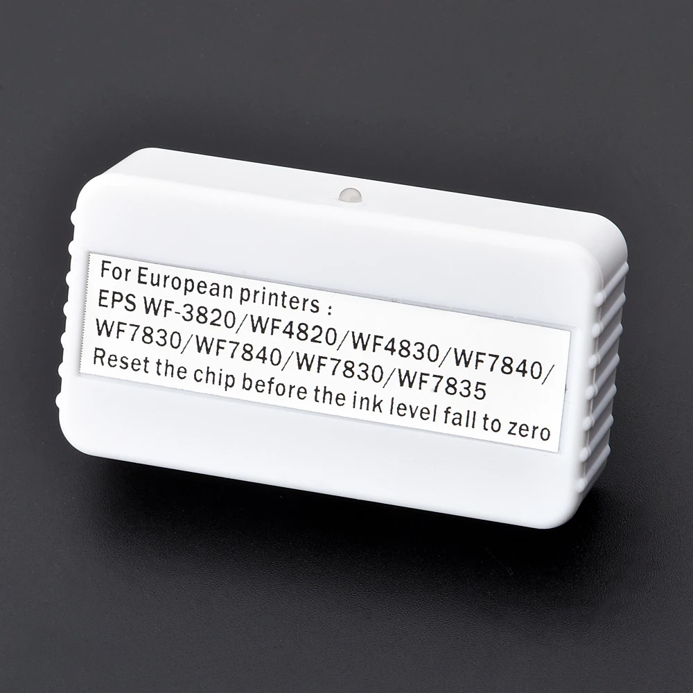 

T405XL T405XXL Ink Cartridge Chip Resetter For Epson Workforce WF-3820 WF-4820 WF-4830 WF-7830 WF-7840 WF-7835 Europe Printer
