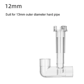 AQUAPRO Lily Pipe Outlet Skimmer Fish Tank Aquarium Inlet Outlet Outflow Inflow Pipes Mini Water Filter Accessories Terrarium 6