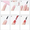15ml/Jar No Wipe Top/Base Coat Nail Gel Long Lasting Soak off UV Nail Gel Polish Protector Primer UV Gel Nail Art Top Gel GY45-7 6