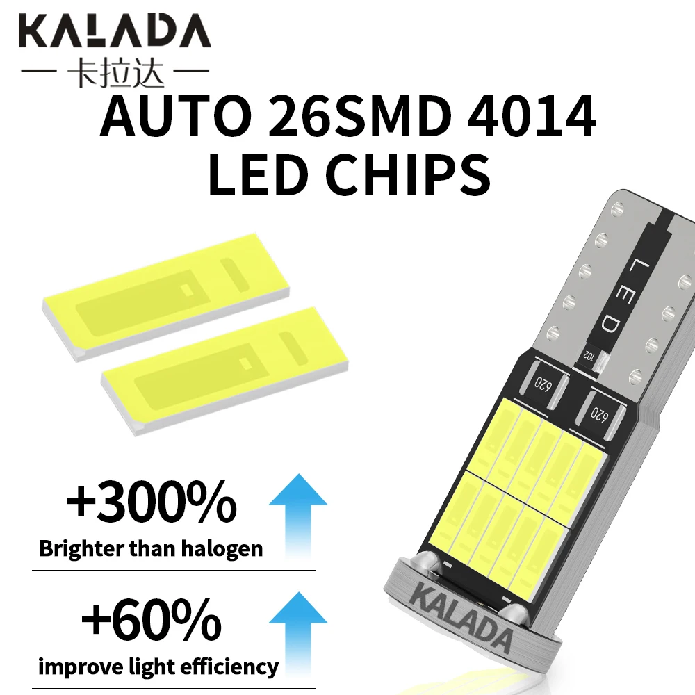 Canbus LED  4014 SMD ڵ  ġ ,     ȣ ȣ , W5W LED T10, 10 