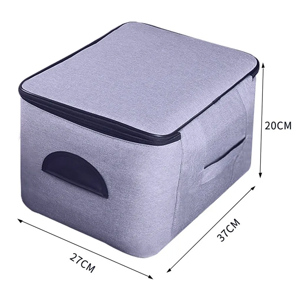 Large Capacity Document Organizer Bag With Lock Portable Card Bag Travel Storage Box For Important File Multi-Function Case