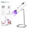 Nailpop UV Light with Stanp Handheld Mini Nail Cure Lamp Portable Rechargeable Nail Dryer Fast Curing for Gel Polish Glue Gel 1