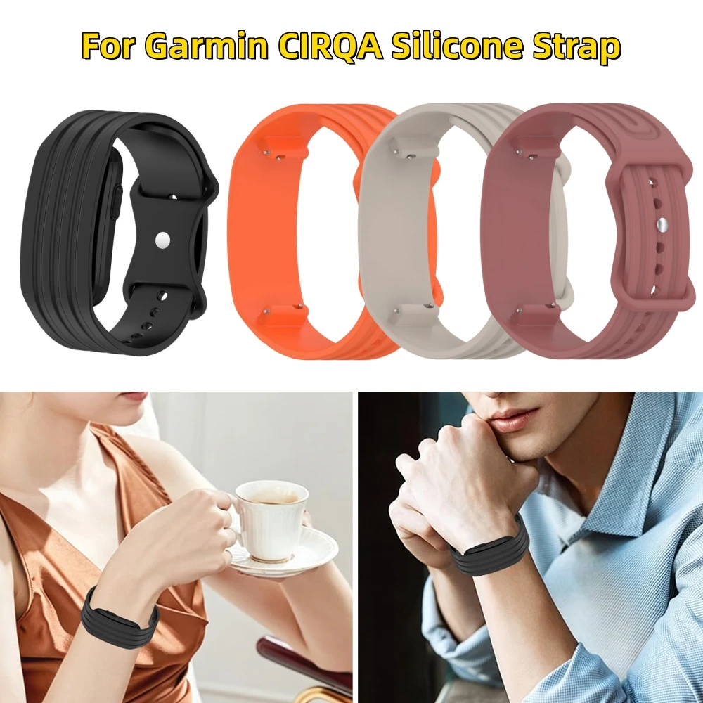 Silicone Sport Wristband - Adjustable & Breathable Replacement Bracelet Accessory