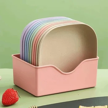 Square Multi Use Plates Set 1
