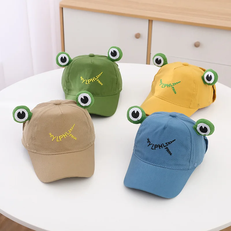 Doitbest Glasses Summer Boy Girl Cap Baseball Lovely Frog Child - Main Image