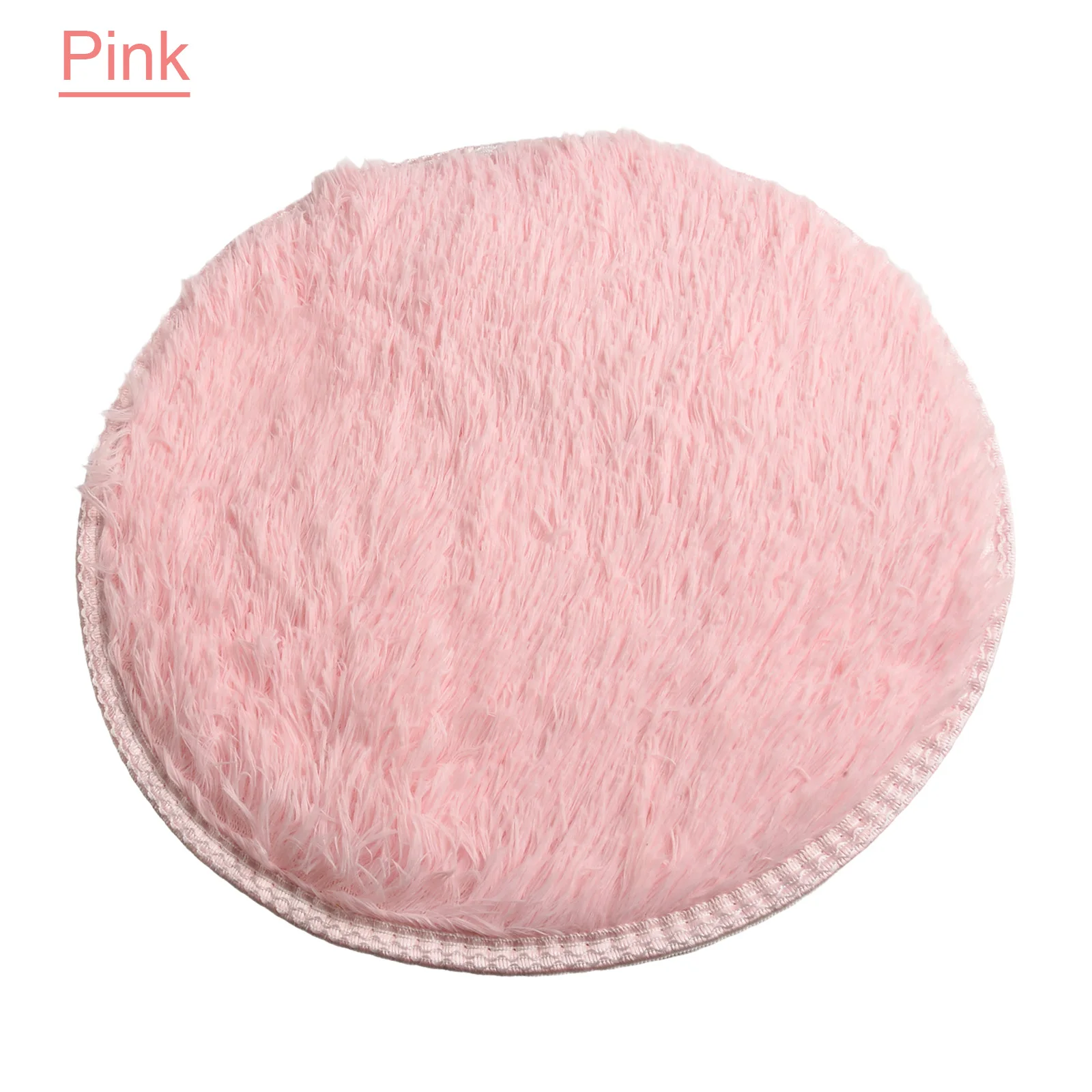 Kreis Runde Shaggy Teppich Wohnzimmer Schlafzimmer Teppich Boden Matte Anti-Skid Weichen Boden Matte Kinder Mädchen Zimmer wohnkultur – Detail 10