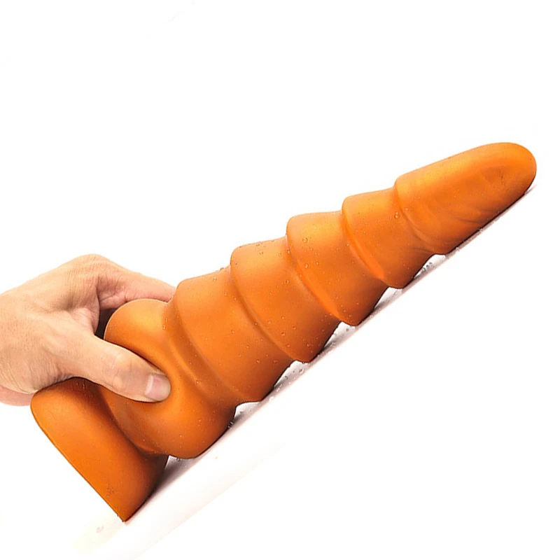 Grande plug anale dildo con punti di massaggio per anus_voghion.com