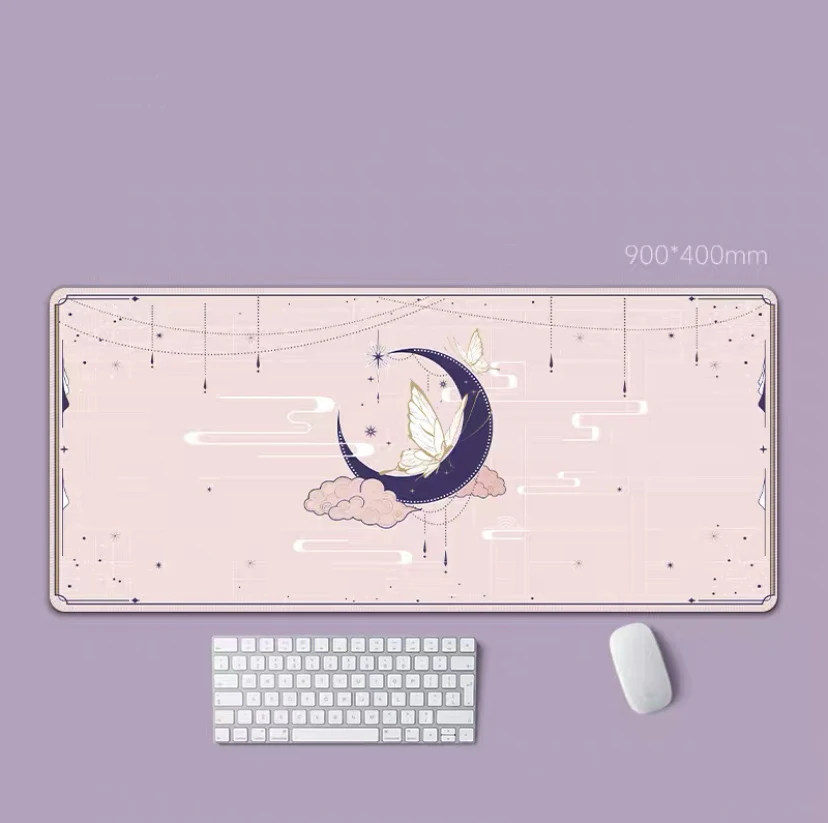 Magic array mousepad oversized kawaii girls cartoon office computer dormitory laptop keyboard and mouse pads kawaii desk mat
