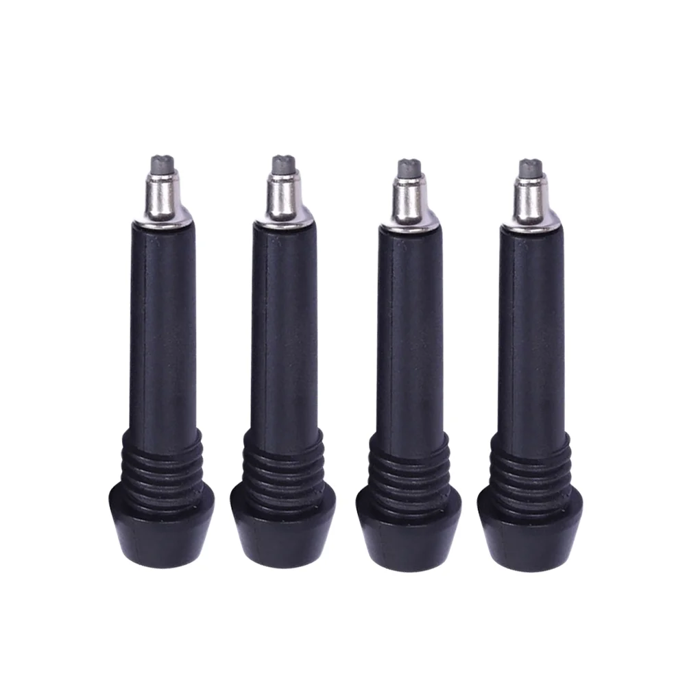 

4 Pcs Trekking Pole Tip Poles Climbing Rod Carbon Tungsten Steel Walking Sticks