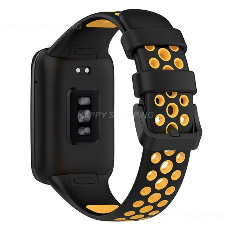 

Ремешок сменный силиконовый для Mi Band 7, спортивный Воздухопроницаемый браслет для Mi Band 7pro, аксессуары для браслета