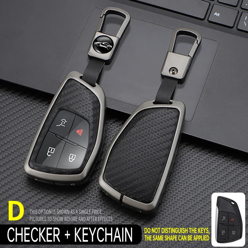 Premium Car Key Cover Case Shell, 3/4/5/6 Buttons,