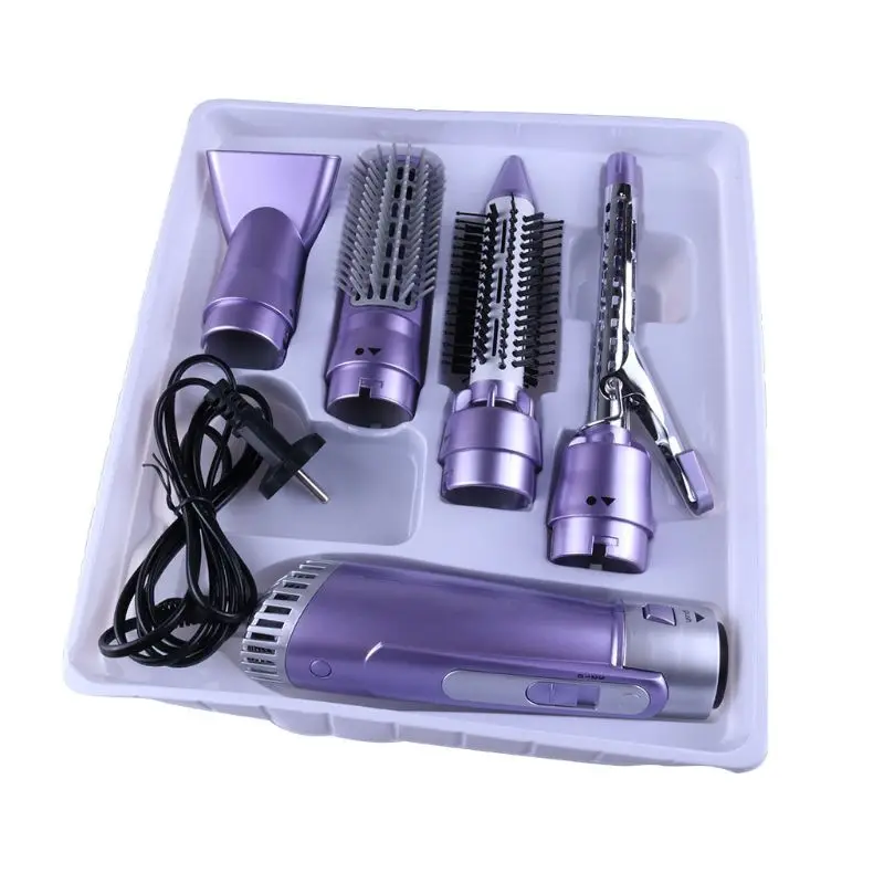 

4 in 1 Hair Dryer Brush Blow Dryer Straightener & One Step Hair Dryer and Volumizer Styler Curler Hot Air Hair Brush Comb