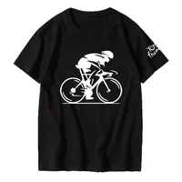 Trendy Cycling Pure Cotton Short-sleeved T-shirt for Summer Breathable and Comfortable for Sports Unisex 1