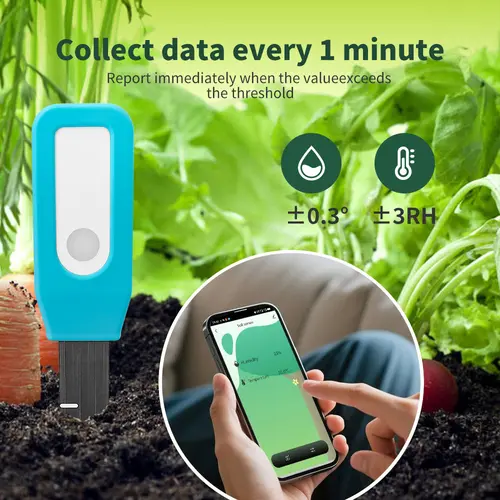 Tuya Bluetooth Soil Tester Temperature Humidity Detector Smart Life Garden Automated Irrigation Detector With Alexa Google Home - Image 4