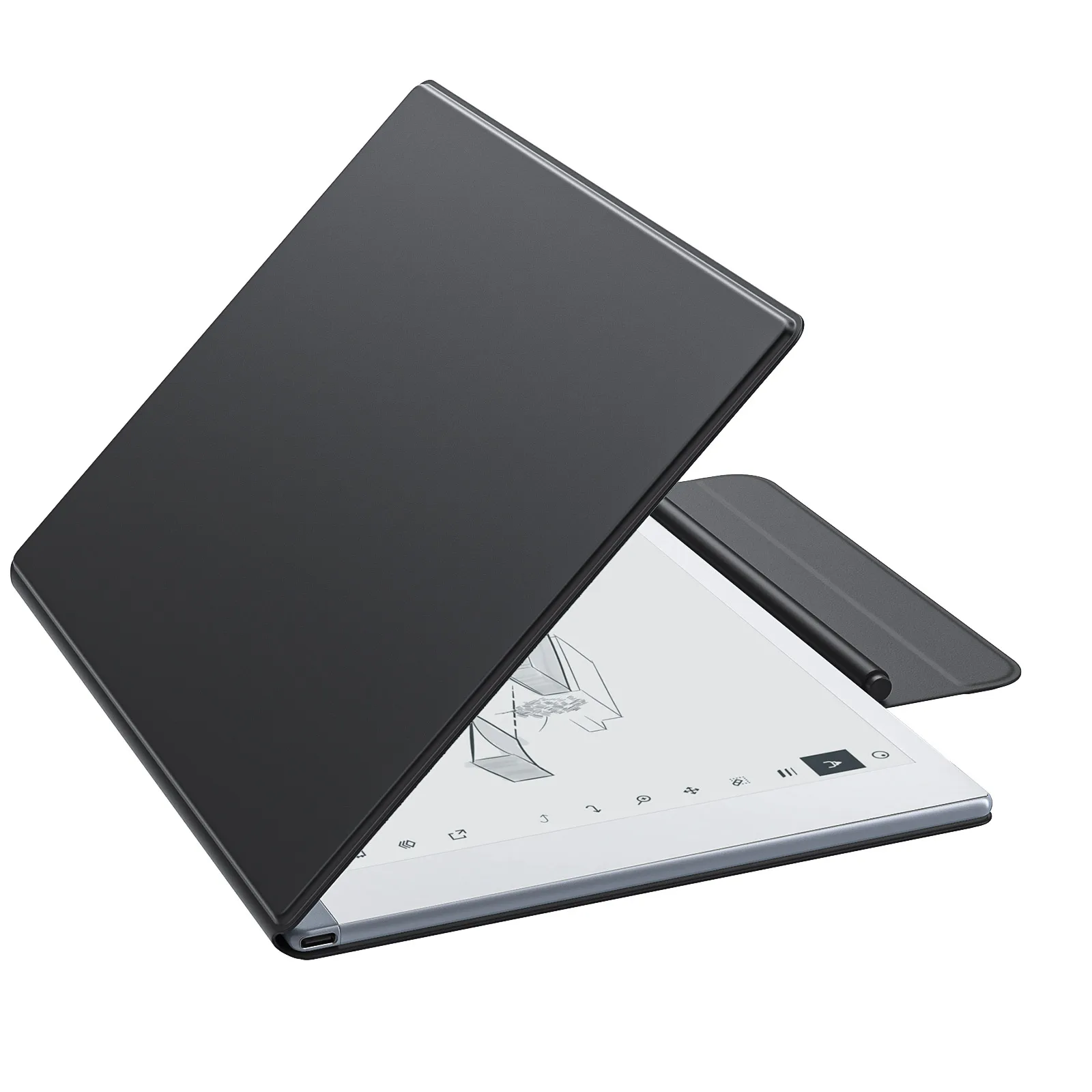 Capa Moko para Notáveis Tablet Capa Magnética Ultra-fina Leve com Fecho Protetor de Caneta Larga Smart Cover Folio