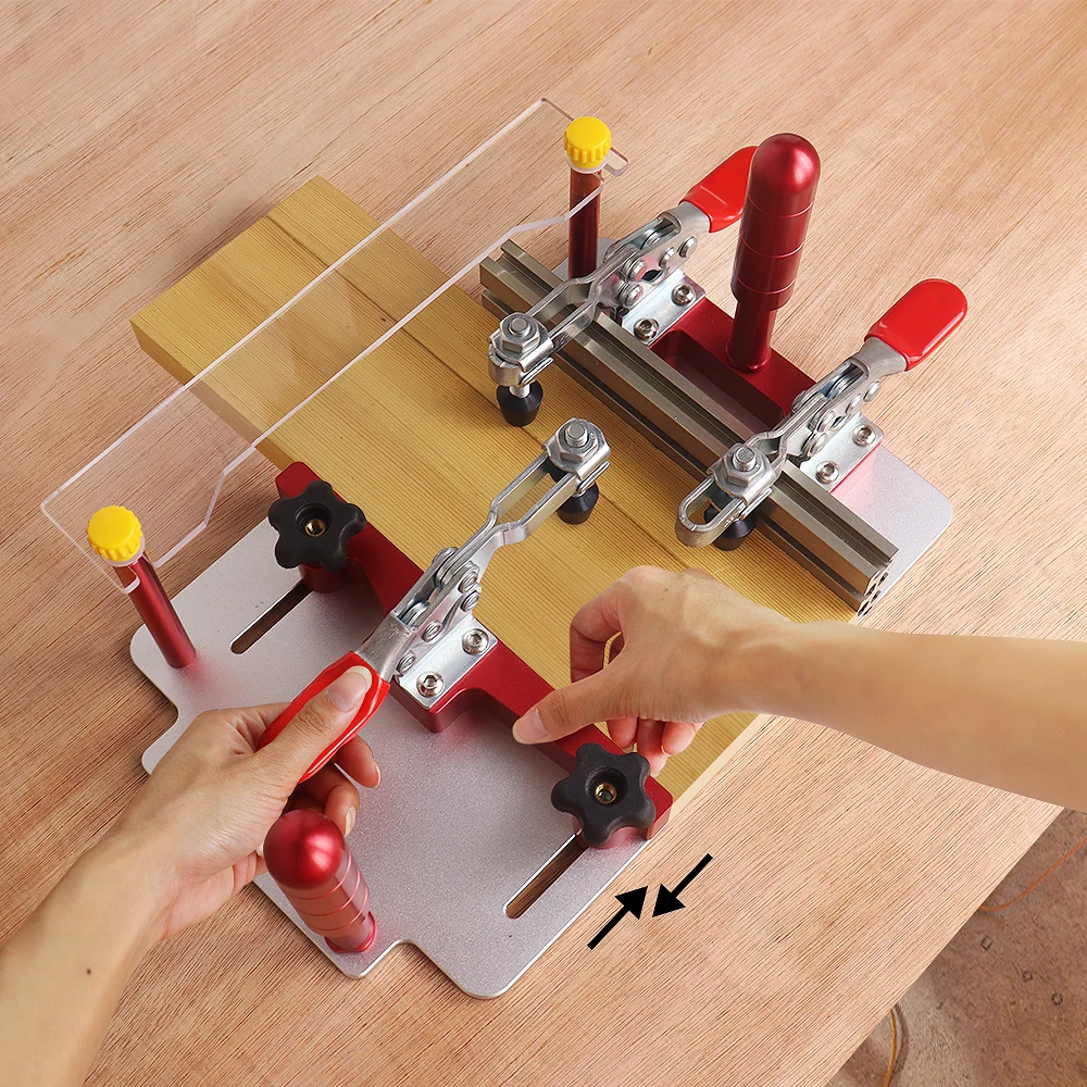 

Drawer Router Cabinet Door For for Tools Joints Woodworking Fronts Precise Coping Rail Cutting Table Clean Carpenters Guide Sled