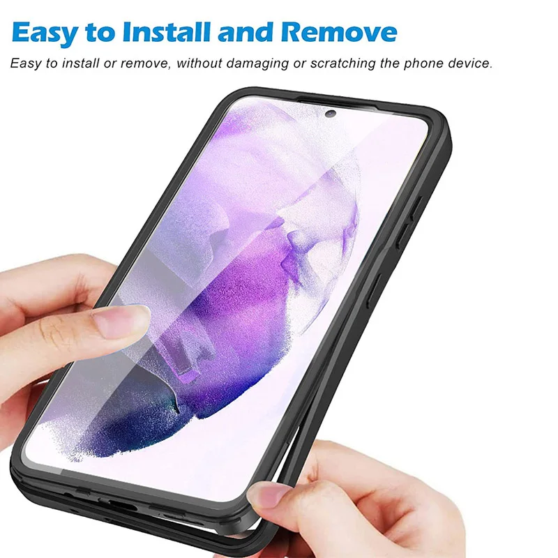 Luxury 360 Full Body Protection Shockproof Soft Silicone Phone Case
