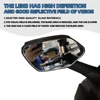 For Forza 350 Forza350 Convex Mirror 2023 2021 Forza300 Forza250 Forza 125 300 250 Increase Rearview Mirrors View Vision Lens 5