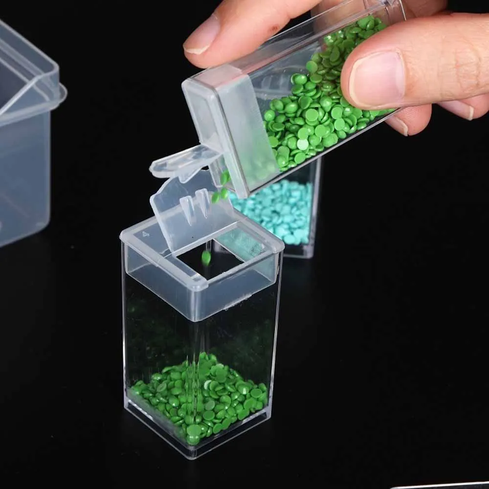 Diamond Painting Storage Box Accessories DIY Kit with Bottles Tray Pen Wax Putty Stickers Tools Set Mosaic Container Accessory S33a4a7026ef046bd8b0cc85a3d1ab18aA