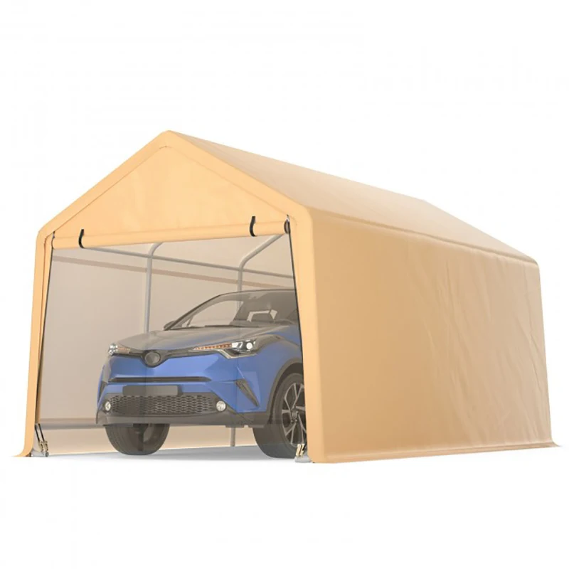 

9 X 17 Feet Heavy Duty Carport Canopy Outdoor Garden Car Tent Awning Garage Waterproof Rainproof Canopy Tents