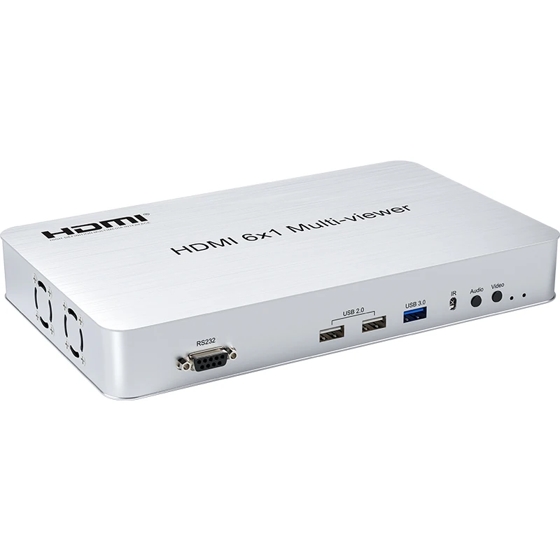 KVM ó   Ƽ , USB 콺 Ű , PIP   ƿ ȸ, 6x1 HDMI KVM Ƽ 
