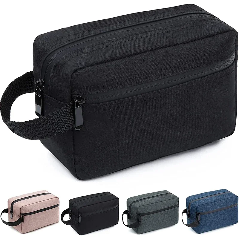 Sacs à cosmétiques de rangement pour hommes et femmes, trousse de toilette étanche, sac à main en poudre, sac à main de voyage masculin, mode