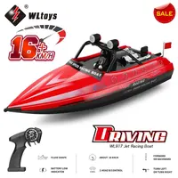 WLtoys WL-917 RC Racing Boat 16KM/H 2.4GHz Remote Control Toys High Speed Ship Jet Speedboat BoatsToy Adults Boys Kids Gift 2