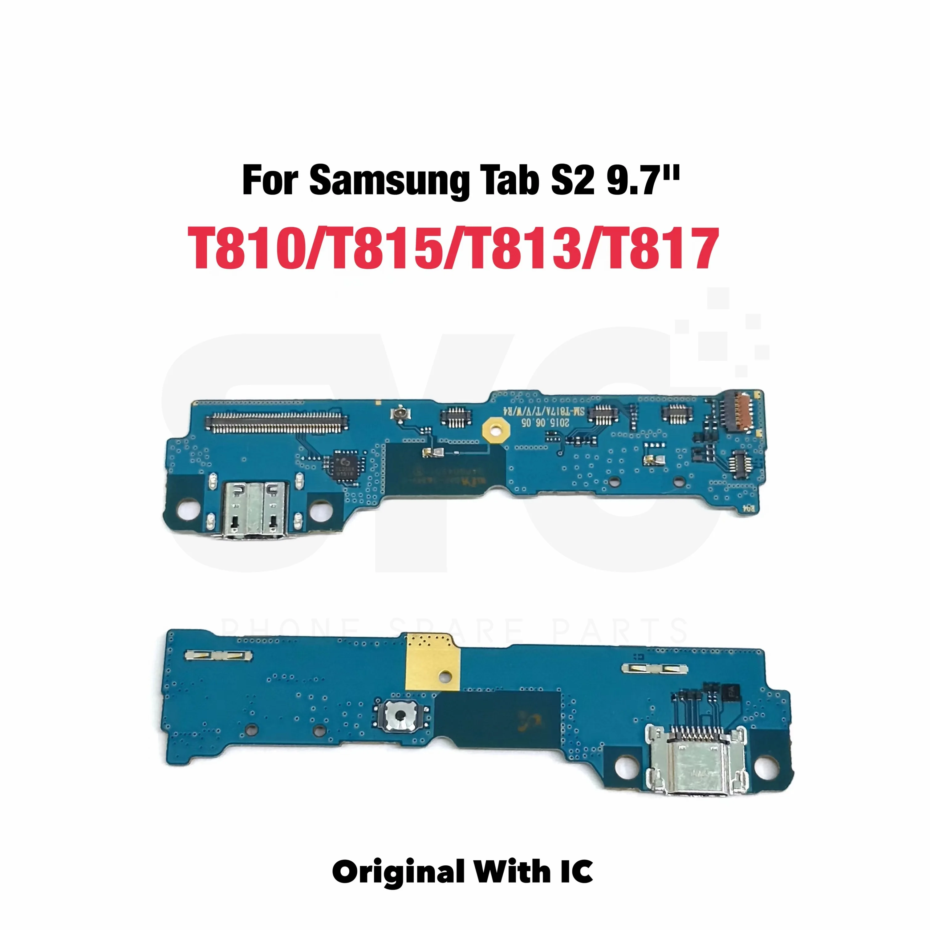 

5Pcs Original Dock Connector Micro USB Charger Charging Board Port Flex Cable For Samsung Tab S2 9.7 T810 T813 T815 T817