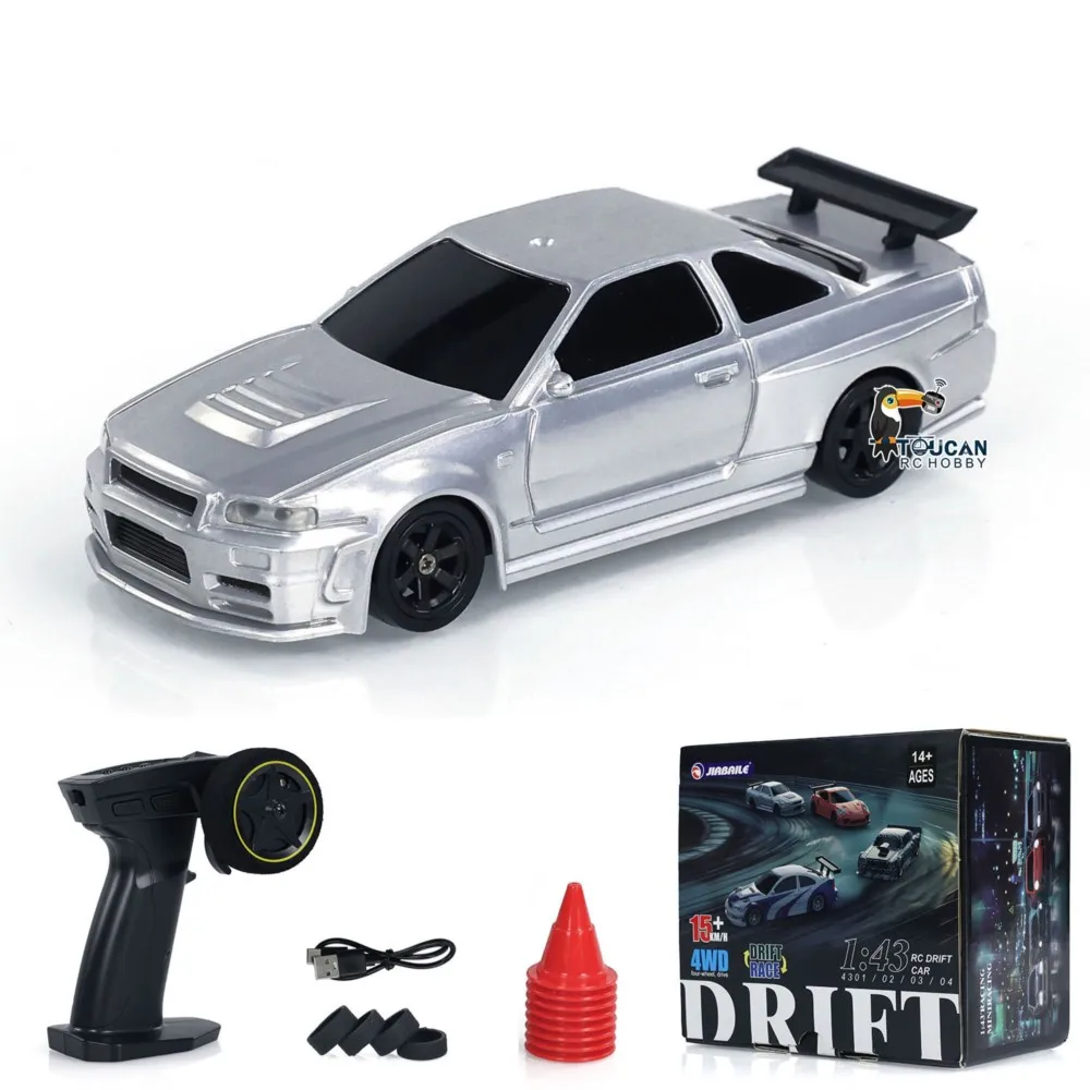 Nuova Mini Auto RC da Drift RTR, Auto Giocattolo Telecomandata 1/43, Pneumatici 4WD, Veicolo Pronto all'Uso, Modello Regalo - Image 5