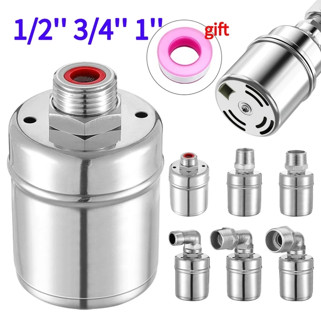 1/2'' 3/4'' 1'' Automatic Water Level Control Stainless Steel Floating Ball Valve Mini Float Valve Tank Valve Anti Corrosion