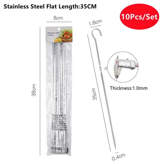35CM 10PCS Flat