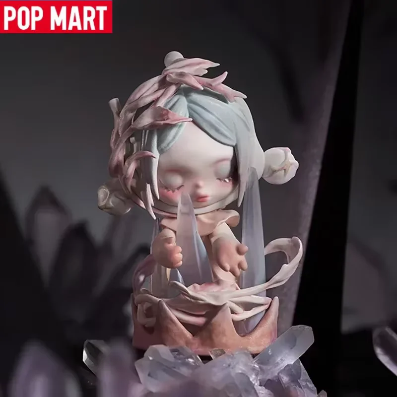 POP MART 스컬판다 패러독스 시리즈 블라인드 박스 미스터리 박스 장난감 인형 귀여운 오리지널 소녀 축제 선물 애니메이션 피규어