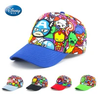 New Cartoon Disney Spiderman Cap For Kids Marvel Printing Baby Baseball Caps Boys Girls Hip Hop Sun Hats Spring Autumn Child Hat 1