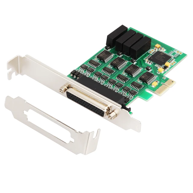 Carte 8 Ports série RS422 RS485 Sur Port PCIe 1x CHIPSET EXAR XR17V358