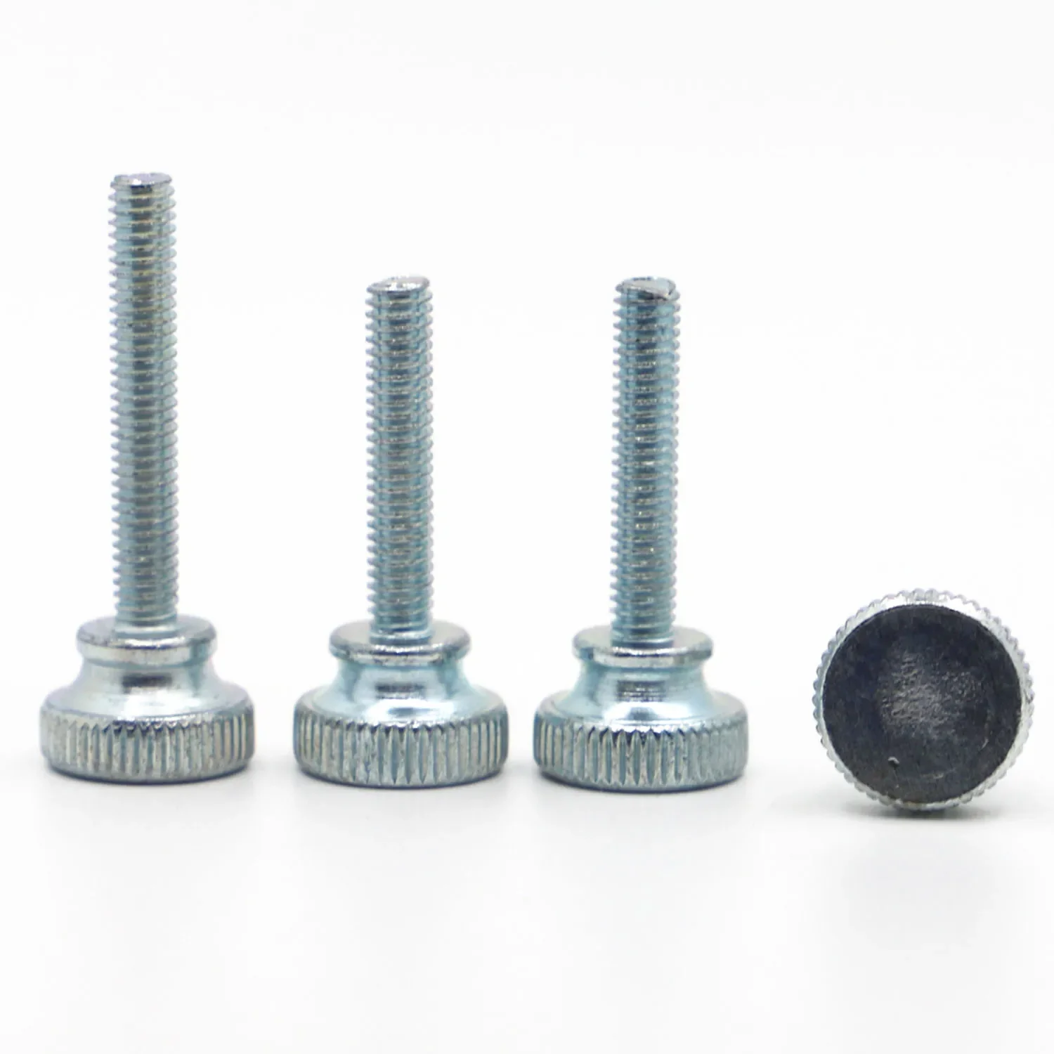 1-10pcs M3 M4 M5 M6 M8 M10 Knurl 높은 단계 머리 손 엄지 나사 커튼 벽 유리 잠금 엄지 나사 볼트 GB834
