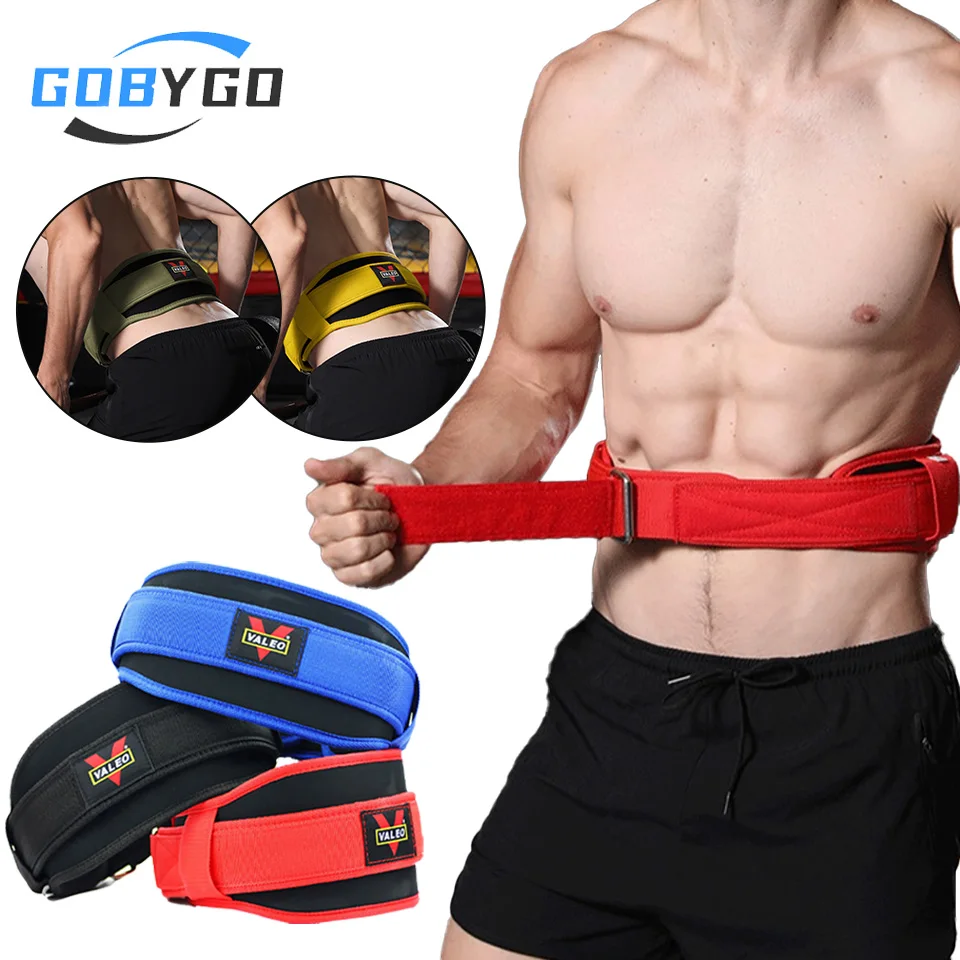GOBYGO Weightlifting Belt – Gym Back Support for Strength Training 1