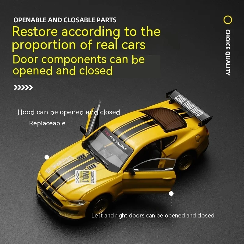 CCA alloy GT track sports car model DIY modification body parts disassembly and assembly free replacement